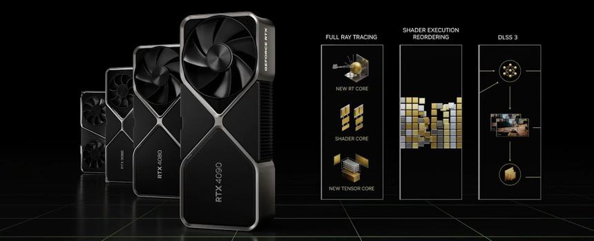 NVIDIA представила долгожданные видеокарты RTX 4090 и 4080