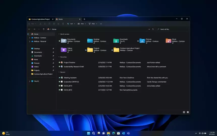 Вышло первое крупное обновление Windows 11