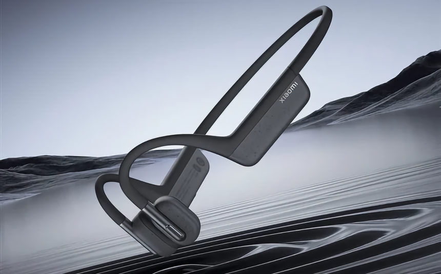 Xiaomi представила новые наушники с передачей звука не в уши, а в череп