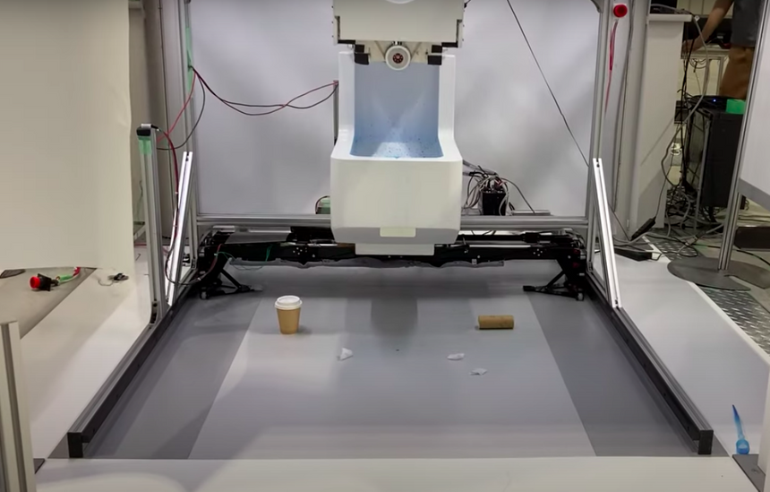 Создан роботизированный туалет, который очищает себя сам