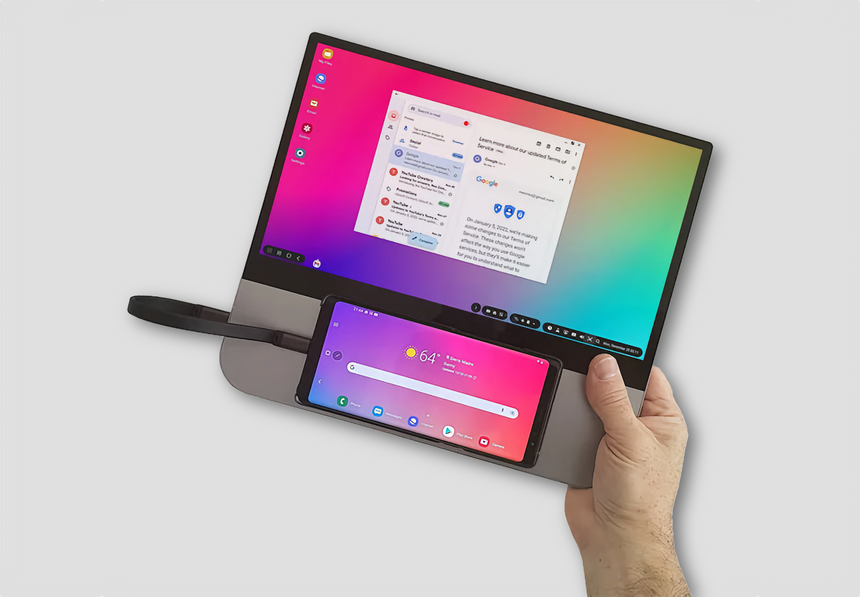 Внешний дисплей NexPad для превращения смартфона в планшет поступил в продажу