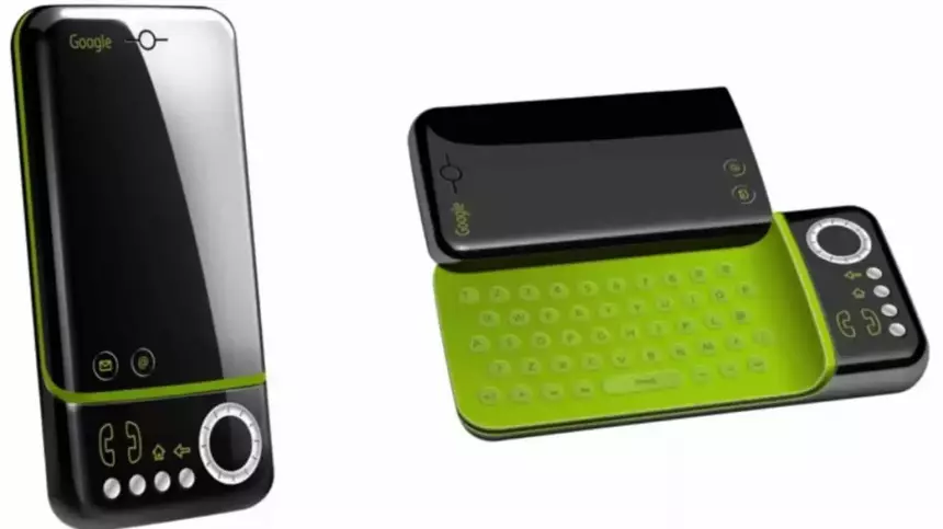 Вот так выглядел первый в истории Android-смартфон