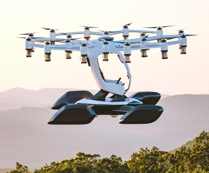 Вас научат управлять летающим такси всего за час