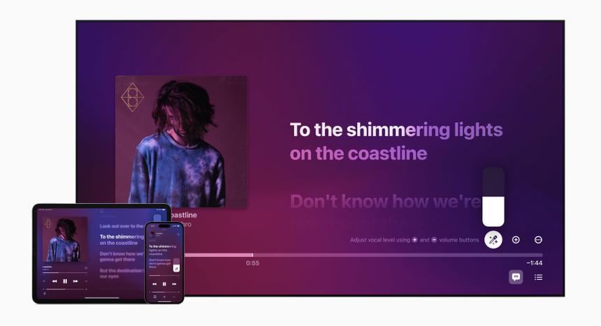 В Apple Music появится караоке