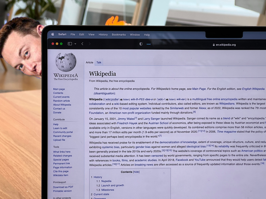 Купит ли Маск "Википедию"? Ответил основатель интернет-энциклопедии