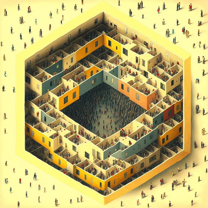 Лес рук и суп с котом: нейросеть создала картинки по мотивам русских фразеологизмов