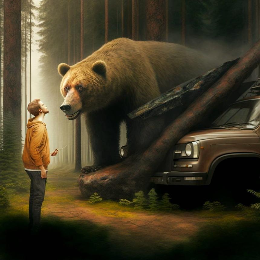 Лес рук и суп с котом: нейросеть создала картинки по мотивам русских фразеологизмов