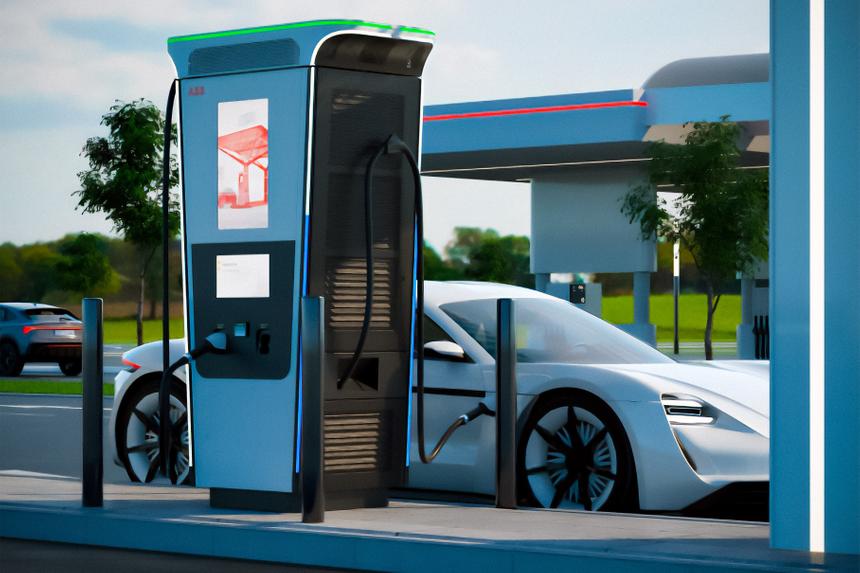 Представлена сверхбыстрая зарядка для электромобилей. От 10 до 80% всего за 12 минут