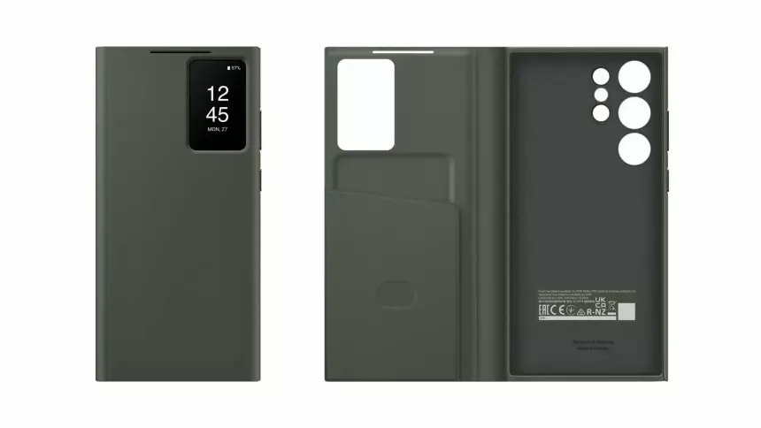 В России пригодится: фирменный чехол для Galaxy S23 Ultra будет иметь слот под банковскую карту