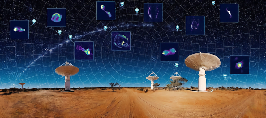 Учёные открыли 1 млн новых Галактик менее, чем за две недели