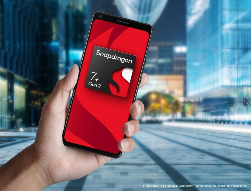 Представлен новый процессор Snapdragon 7+ Gen 2 для не самых дорогих производительных смартфонов
