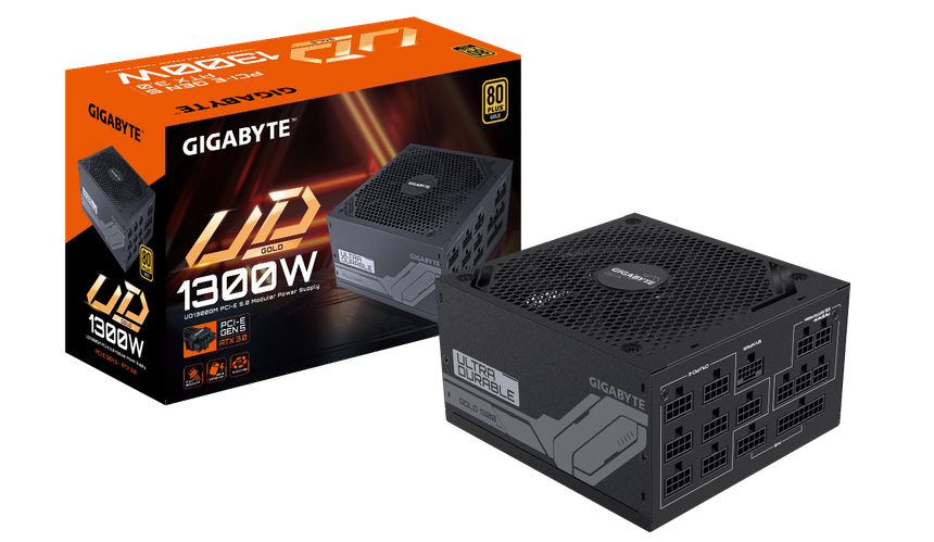 Для RTX 4090 Ti и Core i9: Gigabyte выпустила блок питания мощностью 1300 Вт