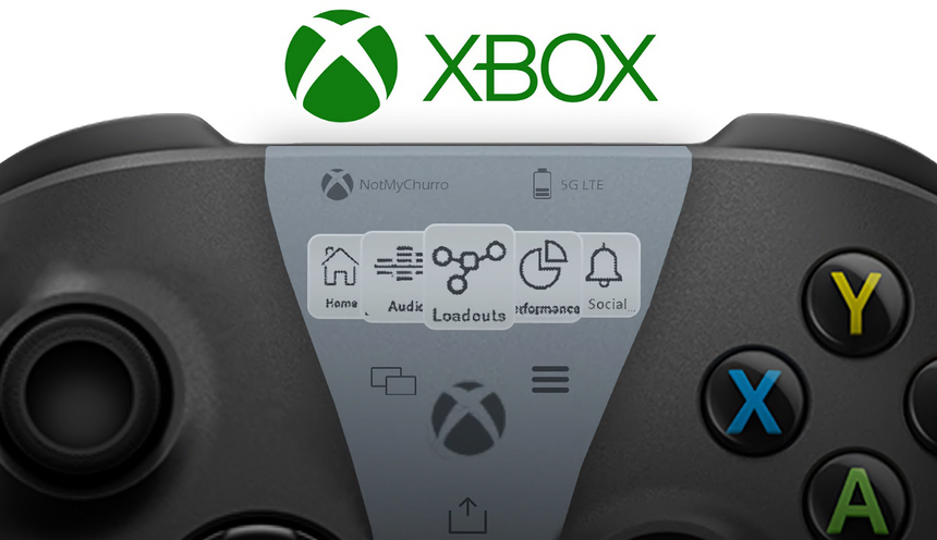 Microsoft готовит новый Xbox-контроллер с сенсорным экраном