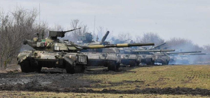 Украинские Т-64. В СВО используются в основном машины четвертого этапа развития боевых танков с обеих сторон