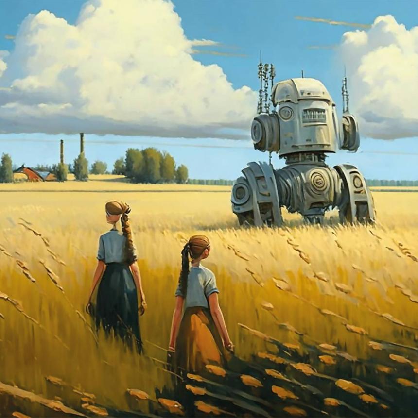 Выставка картин искусственного интеллекта в павильонах ВДНХ