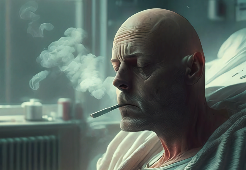 Курильщики не смогли отказаться от вредной привычки даже перед лицом мучений от уже имеющейся онкологии