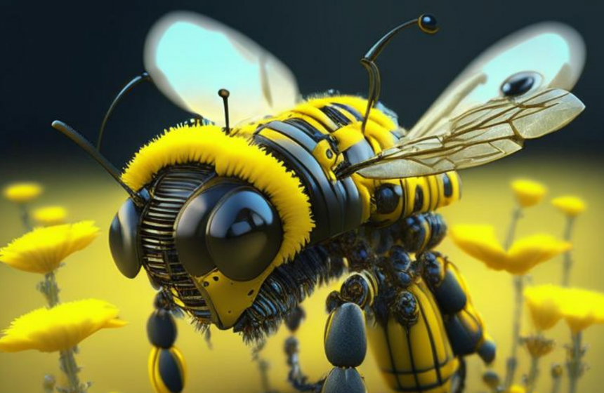 Инженеры собрали робопчелу, которая может... крутиться