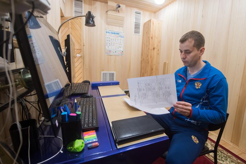 Занятия в сурдокамере