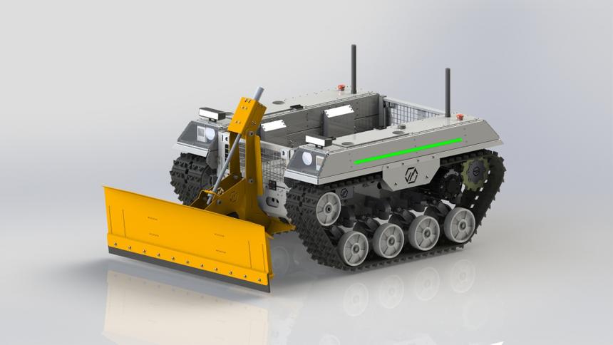 И жнец, и снегоуборец: в России разработали универсального робота