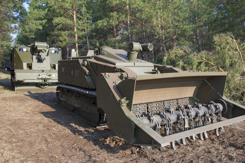 Российские роботы-разминирователи прошли модернизацию