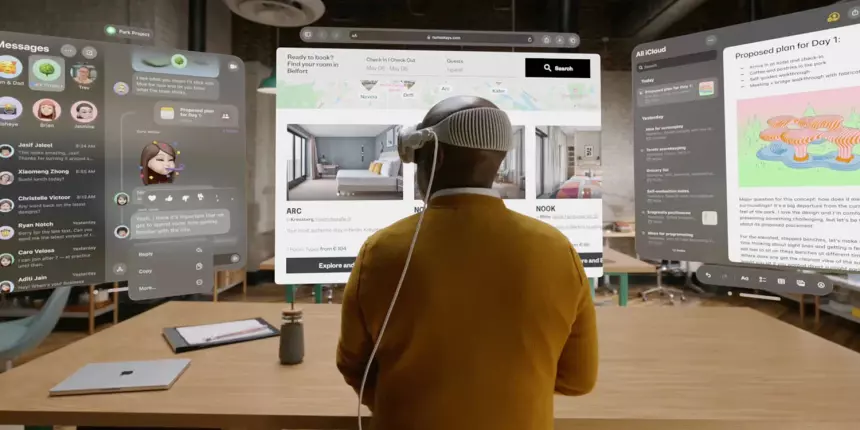 Sony обвинили в возможном дефиците AR-шлема Apple Vision Pro