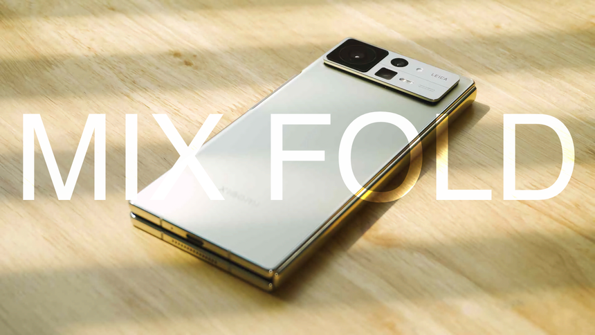 Новый складной флагман Xiaomi Mix Fold 3 может получить сразу две зум-камеры и улучшенную защиту от падений