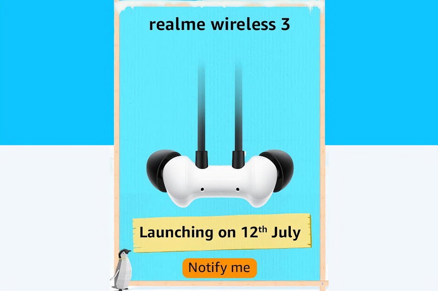 Беспроводные наушники с устаревшим дизайном: Realme представит Buds Wireless 3 уже 12 июля