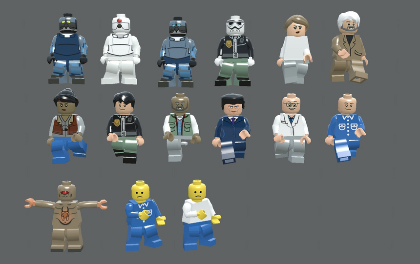 Фанаты выпустили LEGO Half-Life 2