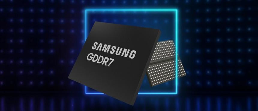 Samsung представила GDDR7 — новый сверхбыстрый стандарт памяти