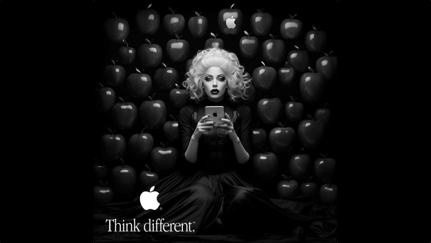 ИИ обновил легендарную рекламу Apple «Think Different»