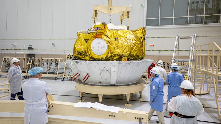 На космодроме «Восточный» начали готовиться к запуску «Луны-25»