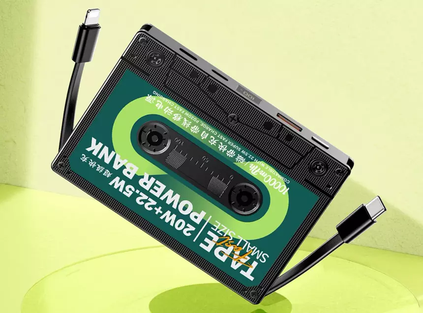 Любителям 80-х: Remax создала повербанки в виде компакт-кассет