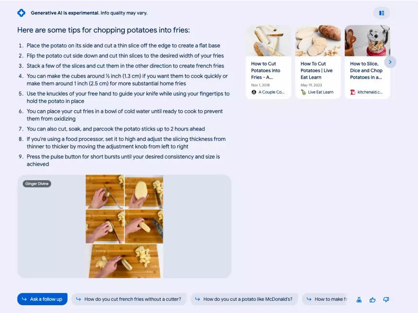 ИИ-поисковик Google получил большое обновление