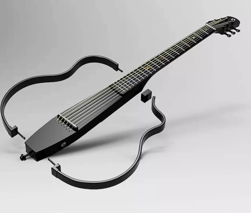 Представлена бесшумная гитара с умными функциями NATASHA