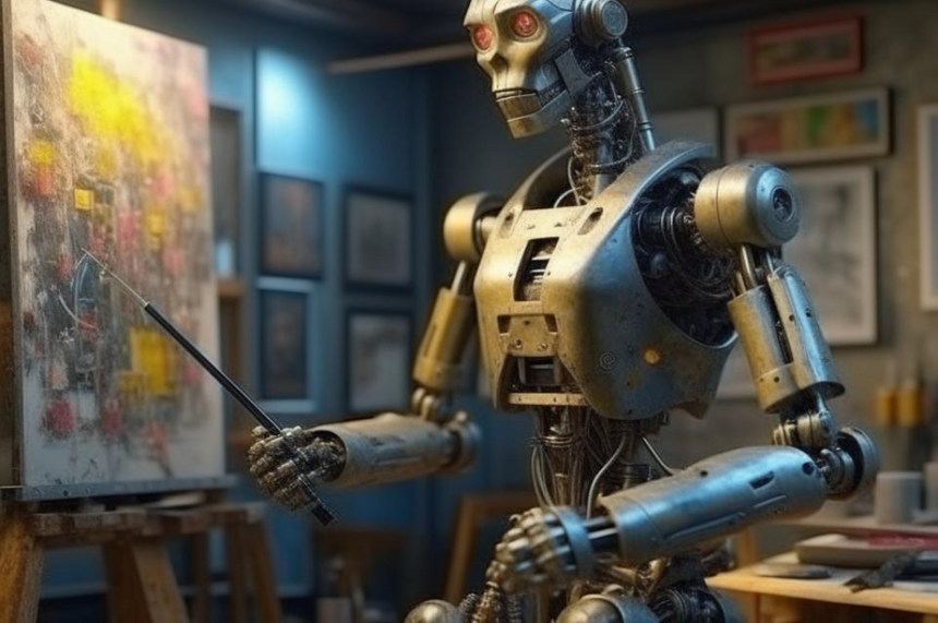 ИИ-рисунки и картины запретили защищать авторским правом