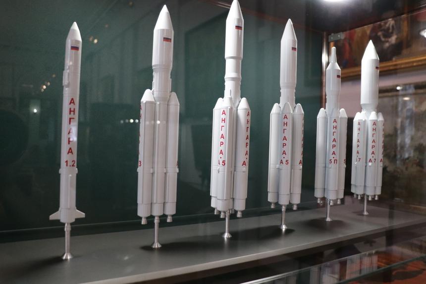 Макеты ракет семейства «Ангара»