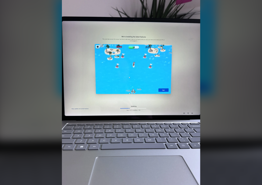Microsoft добавила игру в процесс установки Windows 11