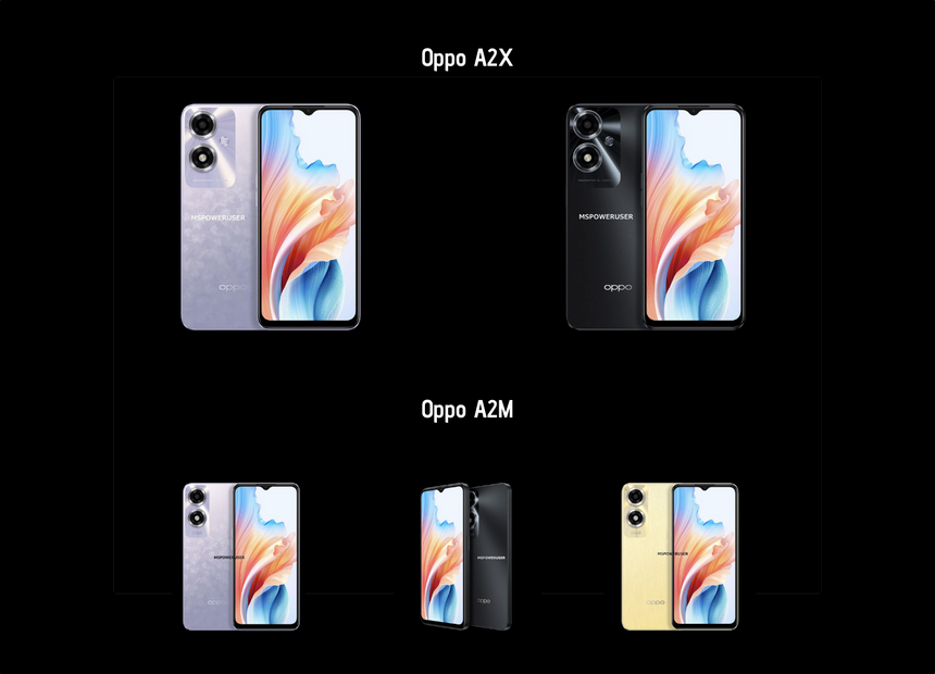 Свежие фото раскрыли цветовые варианты сразу двух новых смартфонов Oppo