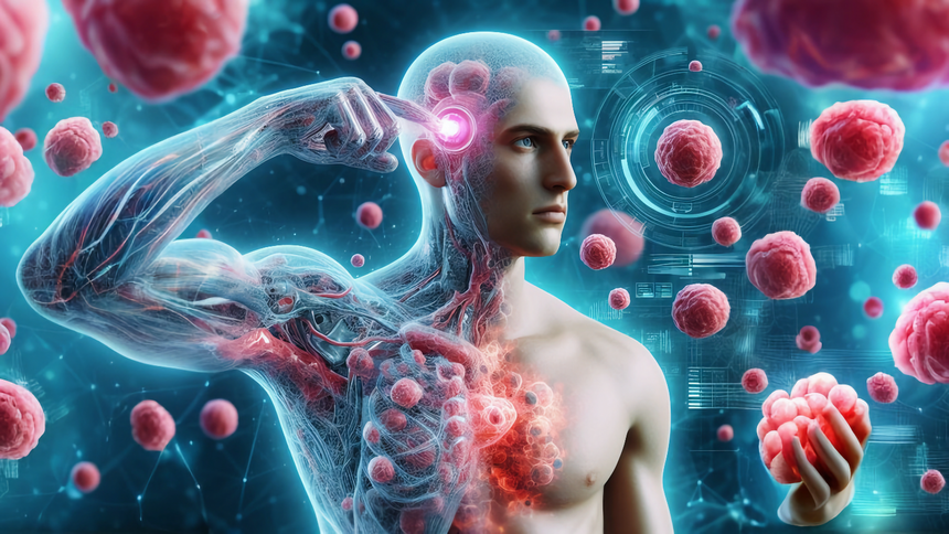 Российские учёные научили ИИ искать наночастицы-уничтожители, реагирующие лишь на раковые клетки