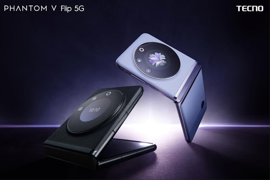 Смартфон со складным экраном по минимальной цене: Tecno Phantom V Flip привезли в Россию