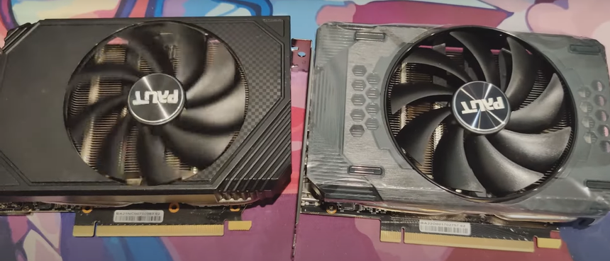 RTX 4060 8 ГБ сравнили с RTX 3060 12 ГБ в играх