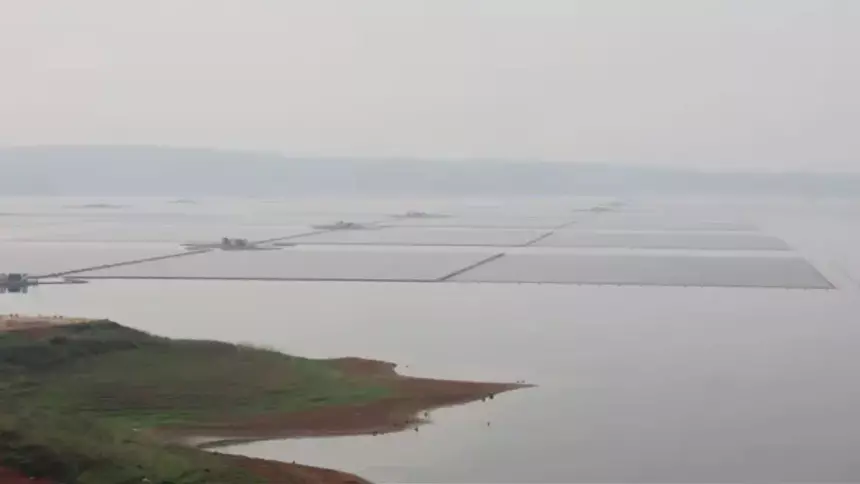 Создана одна из крупнейших плавучих солнечных электростанций: 2,5 квадратных километра