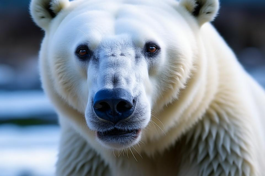На Чукотке провели учет краснокнижных белых медведей