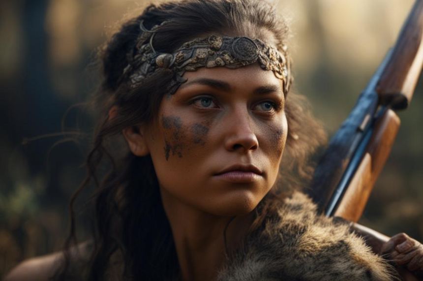 Доисторические женщины тоже выходили на охоту, а не только занимались собирательством