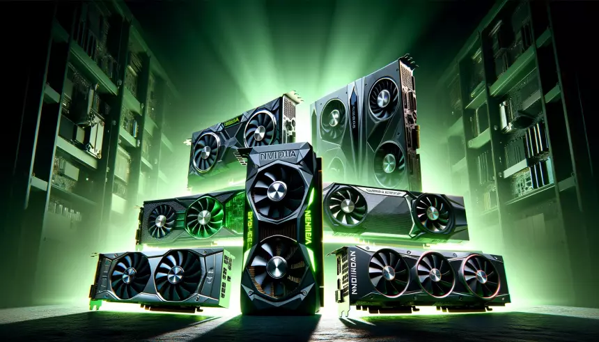 Опубликован топ-5 видеокарт NVIDIA за все времена
