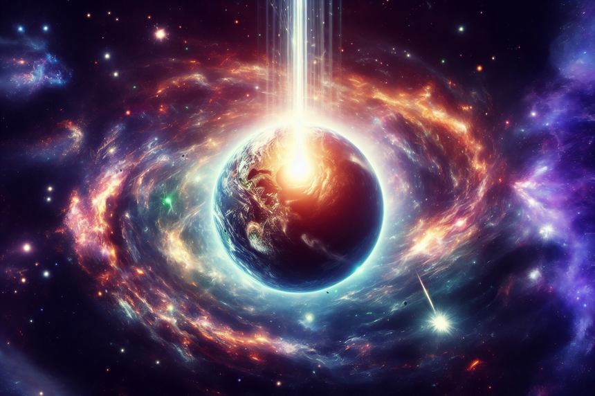 Мощнейший космический луч поймали на Земле