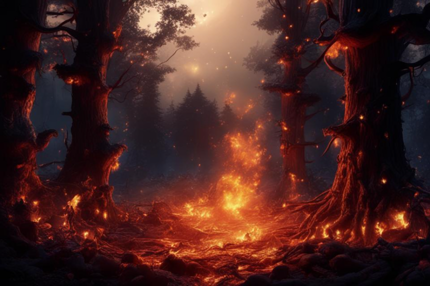 Лесные пожары свели на нет 20 лет усилий по очистке воздуха в США