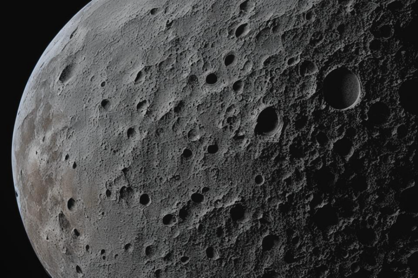 Загадочные кратеры на обратной стороне Луны объяснили