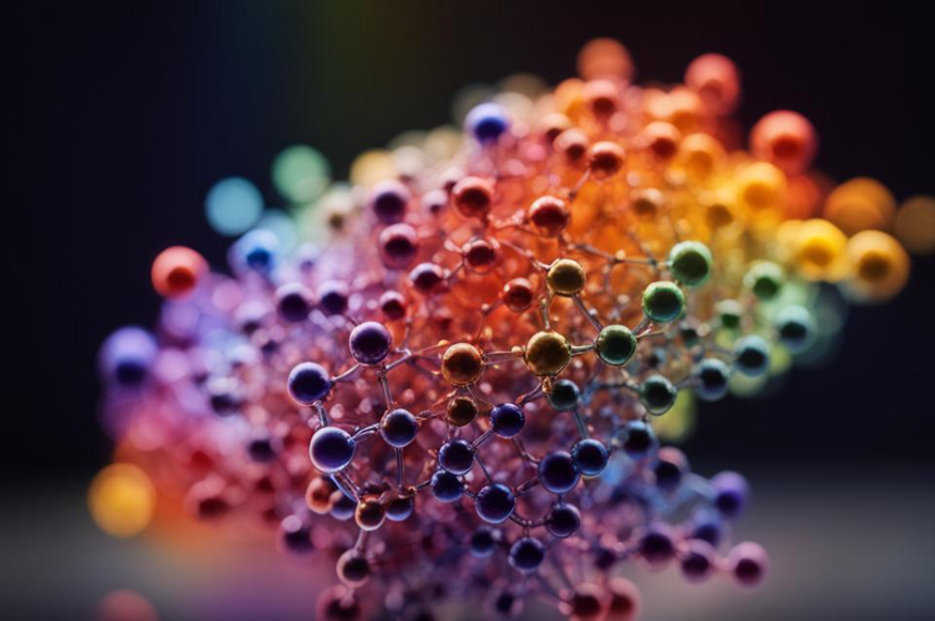 Химики открыли стабильные радужные молекулы ради сверхмощных светодиодов
