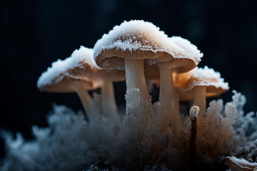 Грибки оказались способны управлять образованием льда